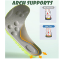 Kids Memory Foam Insoles - Cloud-Like Comfort with Arch Support & Shock Absorption,