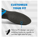 Spenco Knee Support Insole, Trim to Fit,