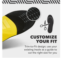 Spenco Sport Cushion Insole, Trim to Fit,