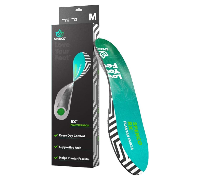 Spenco RX Men's Full Length Plantar Fascia Insoles,