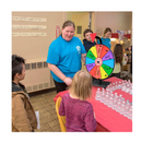 Spin Wheel for prizes Spinner with Stand Roulette Table Carnival Games Wheel of Fortune Eraser Wheel 12 Inch 12 Slot