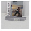 Stylish Metal-Free School Belt for Kids - Adjustable Waist Strap & Buckle Design