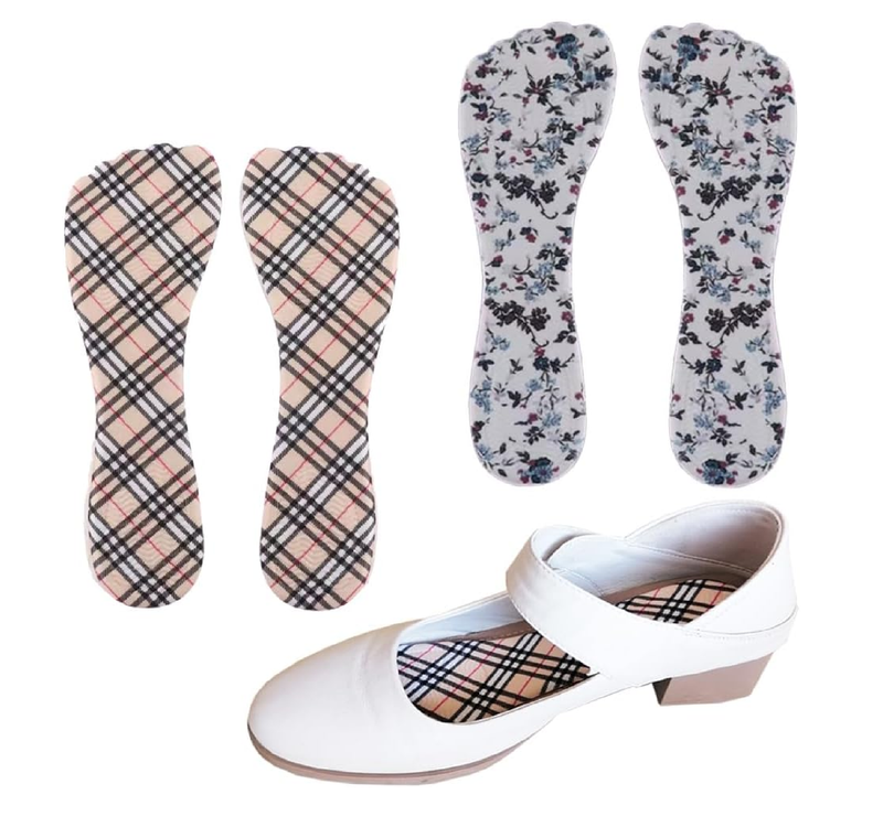 High Heel Cushion Inserts Women, ¾ Adhesive High Heel Relief Insoles Prevent Slipping,