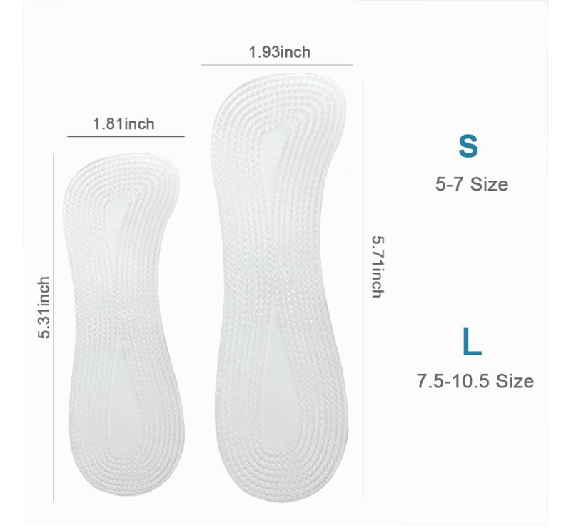 (2 Pairs)Weight Shifting Insoles for High Heels Women, Gel Cushion High Heel Inserts