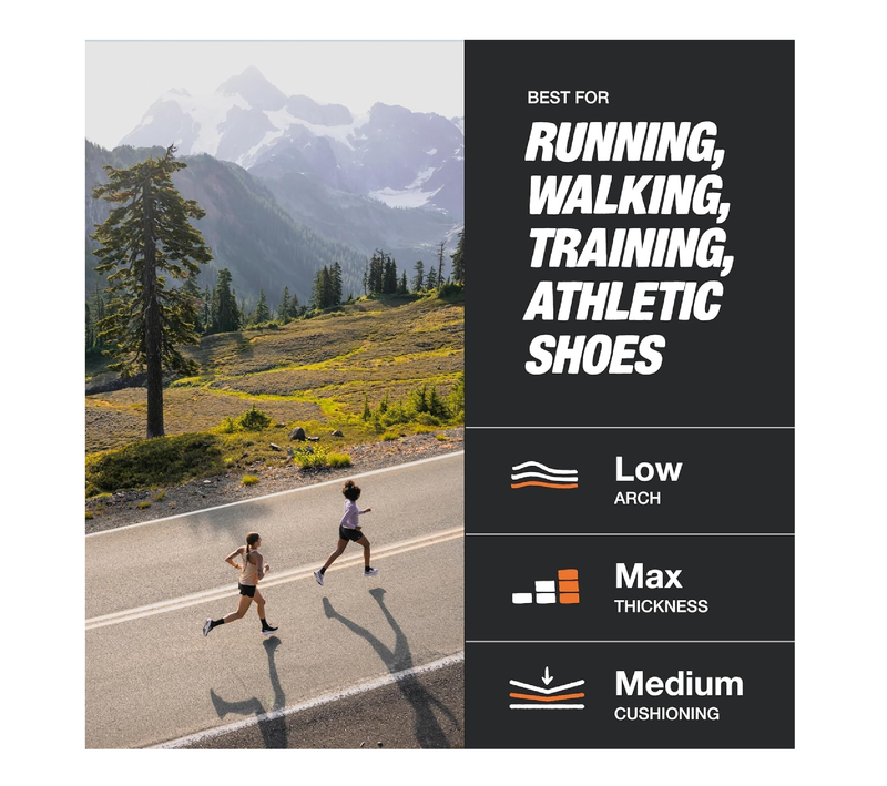 Superfeet Run Support Low Arch (V2) Insoles,