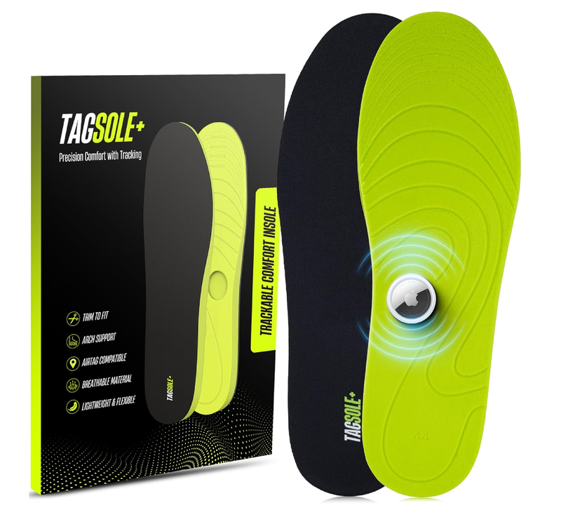 AirTag Shoe Insole - Comfortable & Secure AirTag Shoe Insert for Safety | GPS Tracker Insole