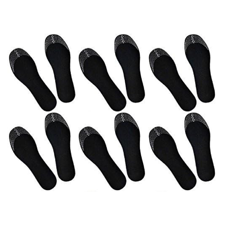 TUUFUN Wetness and Odor Absorbing Activated Charcoal Shoe Insoles to Naturally Kill Off Smelly Cause (6)