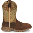 Tony Lama Men's 11" Roustabout Steel Toe Work Boot Apple Green (TW5006)