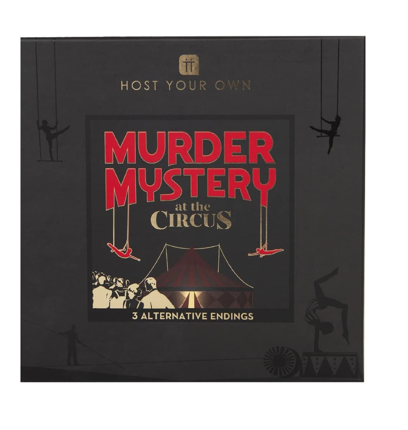 Talking Tables Circus Murder Mystery Game at Home  Host Your Own Games Night and Solve The Crime