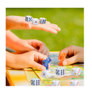 25 Pieces Polyhedral Dice Set 6 Sided Game Dice Set with Black Pouch for Table Games Light Color Right Angle