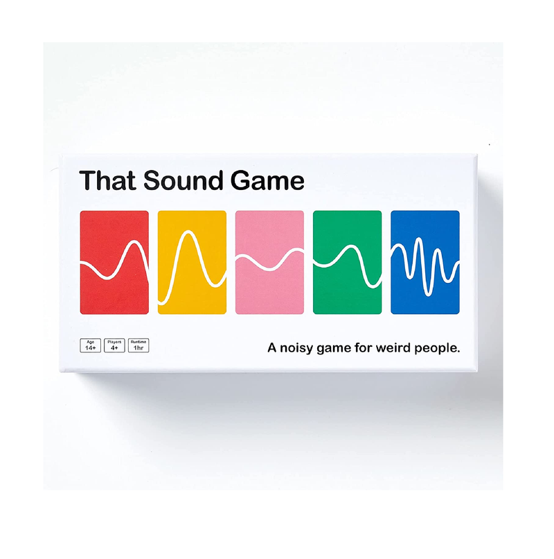 That Sound Game A noisy game for weird people Party Game for Adults & Teens 14+ Family Game