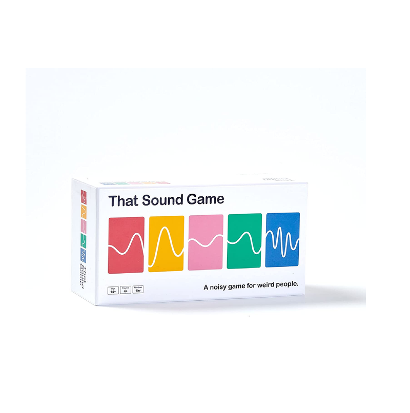 That Sound Game A noisy game for weird people Party Game for Adults & Teens 14+ Family Game