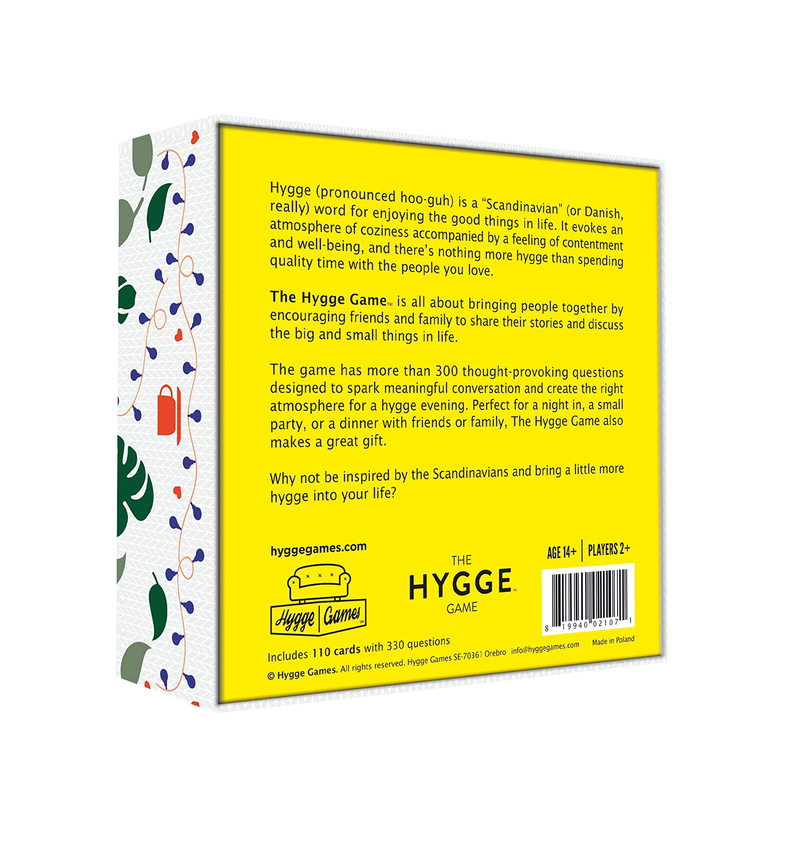 The Hygge Game Cozy Conversation In Pleasant Company Multicolored White 14 years