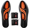 Electric Heated Insoles Foot Warmers Rechargeable Li-Ion Battery(4 Temperature Settings) Size 4.5-14, High Temperature