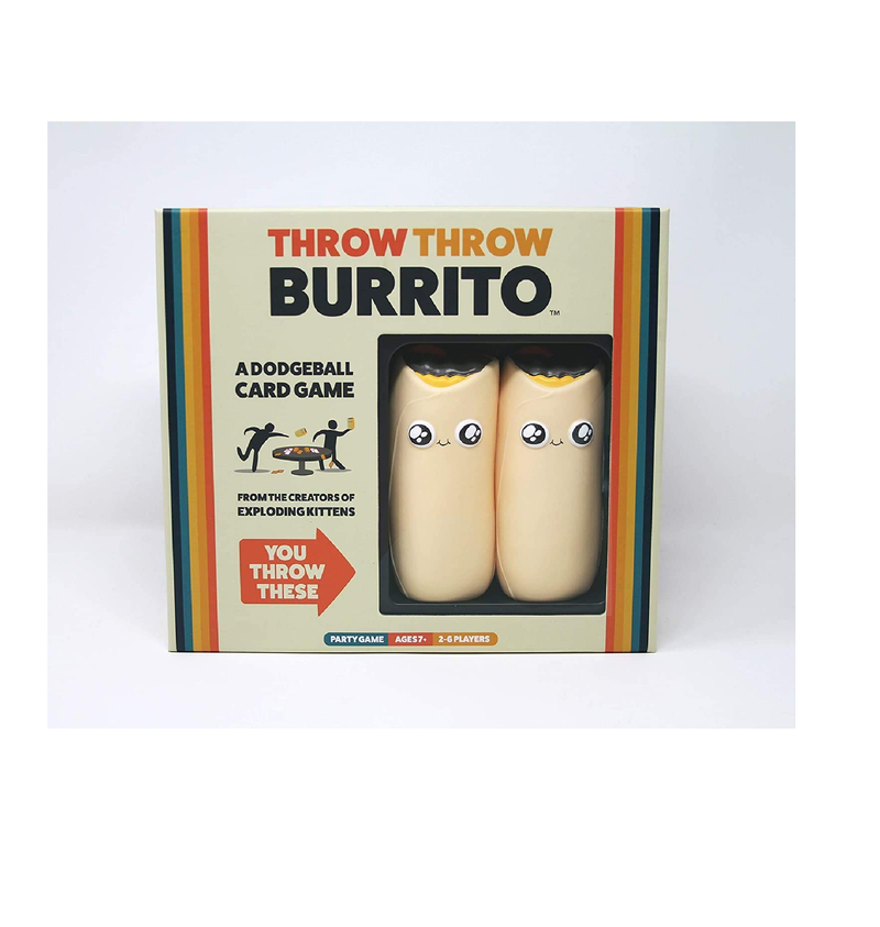 Throw Throw Burrito by Exploding Kittens A Dodgeball Card Game Family