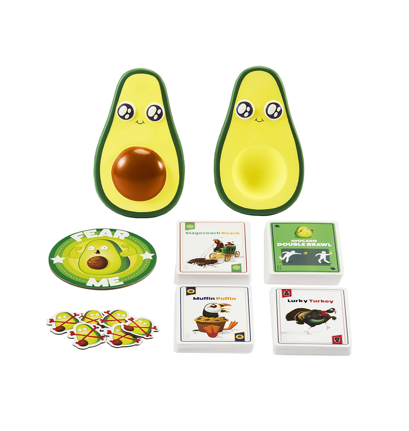 Throw Throw Avocado by Exploding Kittens  A Dodgeball Card Game Sequel and Expansion Set  Family Friendly Party Games  Card Games for Adults Teens & Kids 2-6 Players