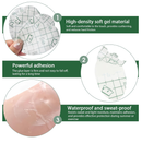 120 Pcs Self Adhesive Invisible Heel Anti-Wear Sticker for High Heels/Flats/Sandals/Athletic Shoes/Boots,