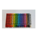 Trail Maker Crayons 12 Pack | Bulk Wholesale Glossy Wax Coloring Crayons | 10 Per Box | 12 Box Pack Art set