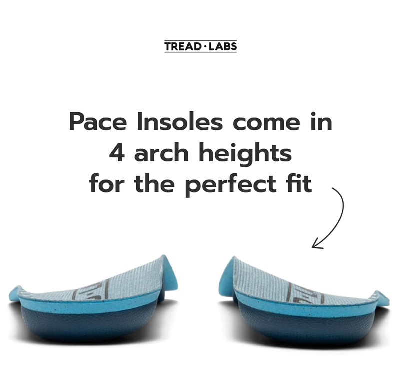 Pace Insoles Arch Supports for Flat Feet to High Arches - Extra Firm Men’s and Women’s Orthotics for Foot Pain Relief,