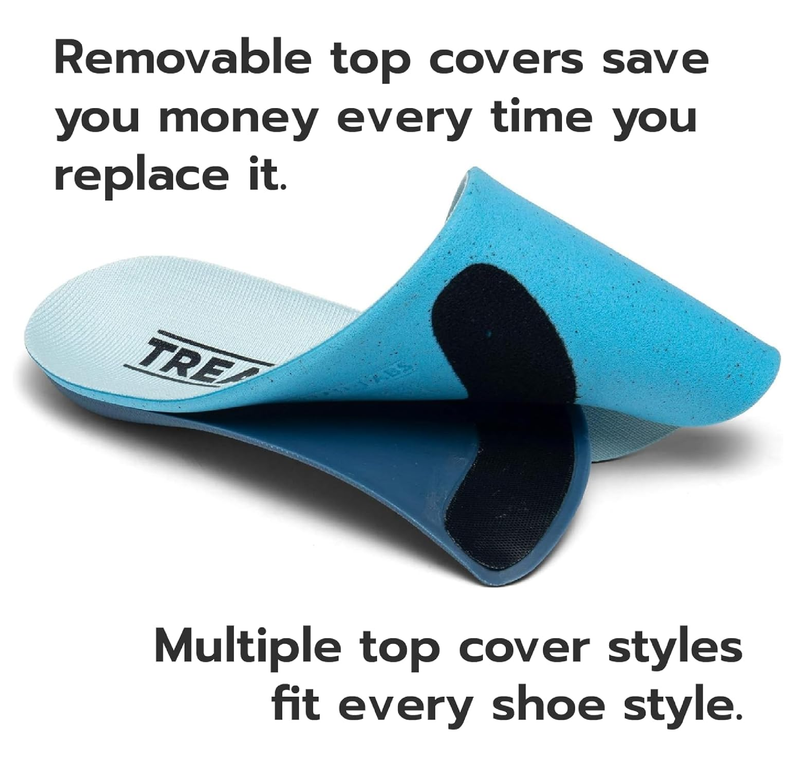 Pace Pain Relief Insole Kit for Men and Women – Extra Firm Arch Support for Plantar Fasciitis Relief and Limiting Pronation