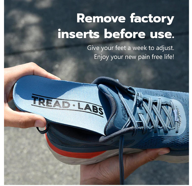 Pace Insoles Arch Supports for Flat Feet to High Arches - Extra Firm Men’s and Women’s Orthotics for Foot Pain Relief,