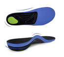 Plantar Fasciitis Insoles, 220+ lbs High Arch Support Inserts for Women Men, Heavy Duty Flat Feet Plantar Fasciitis