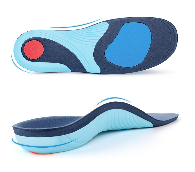 Plantar Fasciitis Insoles, 220+ lbs High Arch Support Inserts for Women Men, Heavy Duty Flat Feet Plantar Fasciitis