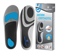 Work Insoles for Men Women, Anti-Fatigue Heavy Duty Arch Support Insoles for Standing All Day