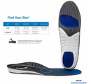 Tuli's Plantar Fasciitis Insoles, Full-Length Premium Shock-Absorbing