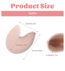 Toe Pads for Pointe Shoes, Ballet Toe Pads for Ballet Dancer, Pointe Shoe Toes Pad to Protect Toes and Feet