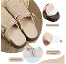 6 Pairs Adhesive Sandal Insoles Self-Adhesive Cushion Insoles for Mules Cork Clog Adhesive Mules Inserts