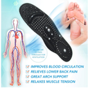 Daiwa Felicity Magnetic Insoles for Men & Women - Orthopedic Acupressure Insoles for Foot Health