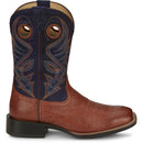 Justin Boots Men's Roswell 11" Smooth Ostrich Boot - Brandy (UN8751) - View 3