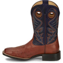 Justin Boots Men's Roswell 11" Smooth Ostrich Boot - Brandy (UN8751) - View 8