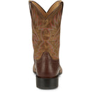 Justin Boots Men's Conroe 11" Smooth Ostrich Boot - Kango Tobac (UN8760) - View 5