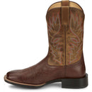 Justin Boots Men's Conroe 11" Smooth Ostrich Boot - Kango Tobac (UN8760) - View 8