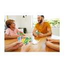 UNO  Classic Colour & Number Matching Card Game  112 Cards Customizable & Erasable Wild Special Action Cards Included Gift for Kids 7+ W2087