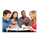 UNO  Classic Colour & Number Matching Card Game  112 Cards Customizable & Erasable Wild Special Action Cards Included Gift for Kids 7+ W2087