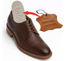 UOG Genuine Leather Insoles – Ultra-Thin, Breathable, Odor-Free Comfort