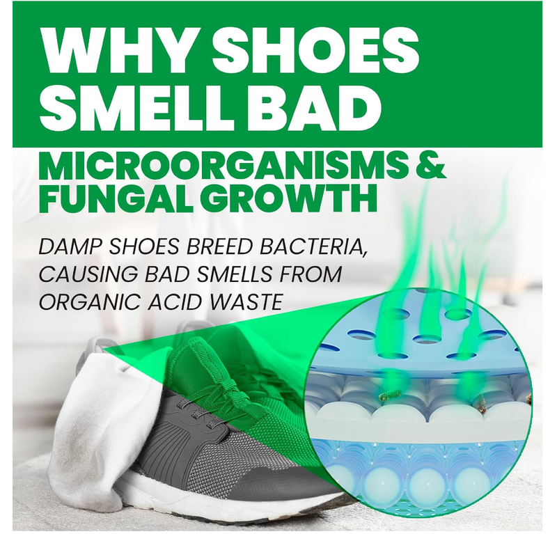 Uncle Todd's Shoe Deodorizer Spray - Proven & Powerful Enzyme Formula Spray for Shoe Odor Elimination in All Footwear
