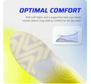 VALSOLE Heavy Duty Support Orthotic Insoles for Men & Women 220+ lbs - Plantar Fasciitis,