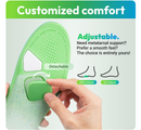 VALSOLE Comfort Insoles for Men Women - Insoles for Running Shoes