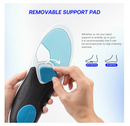 VALSOLE Dynamic Sport Insoles - Superior Performance 3D DAPT Arch Support Insoles for Men and Women - Shock Absorption Orthotic Inserts