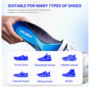 VALSOLE Dynamic Sport Insoles - Superior Performance 3D DAPT Arch Support Insoles for Men and Women - Shock Absorption Orthotic Inserts