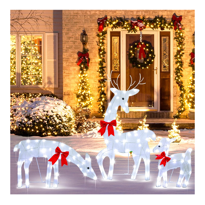 Lomotech Christmas Tree Lights, 404 LED 10Ft Dynamic Cascading