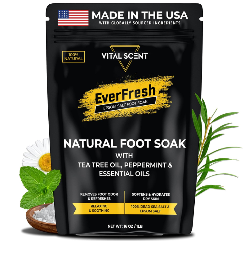Industrial Heavy Duty Foot Odor Spray for Shoes and Feet - Extra Strength Shoe Deodorizer