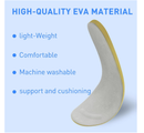 Women's Shoe Insoles for Hey Dude Wally Replacement, Light-Weight Work Shoe Insoles