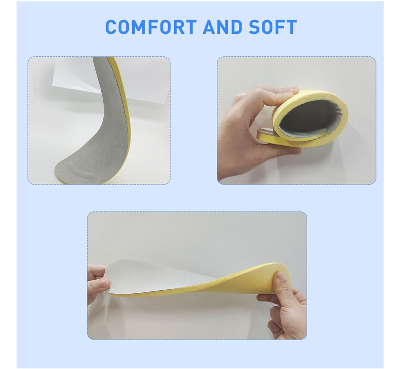 Women's Shoe Insoles for Hey Dude Wally Replacement, Light-Weight Work Shoe Insoles
