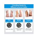 Vacto Electric Foot Callus Remover with Vacuum 13-in-1 Rechargeable Foot Scrubber Dead Skin Remover Waterproof Foot File Pedicure Kit Tools with 2 Speed Foot Care