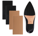 Boot Heel Replacement - Shoe Heel Pads 4-Pack, Anti Slip Repair Kit with Adhesive Cushion Stickers for Leather Shoes Women Men
